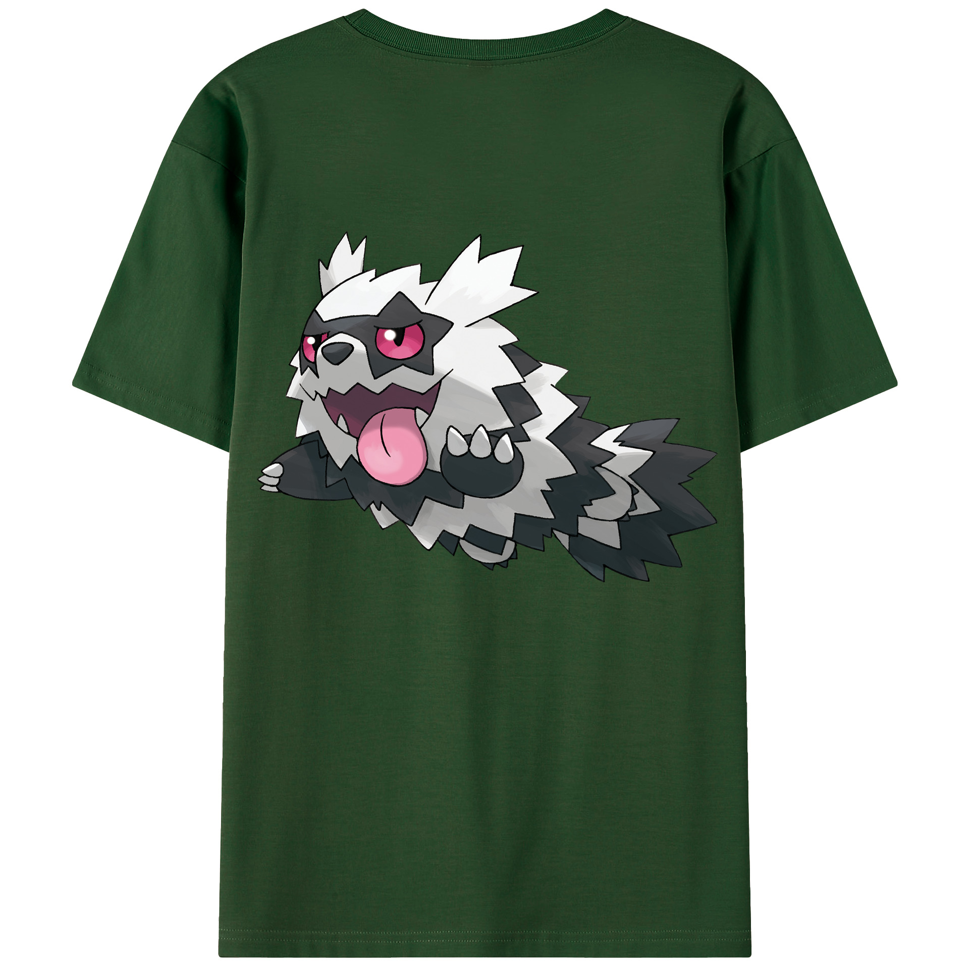 （画像用） ポケットモンスター Pokémon 綿100％半袖Tシャツ（背面プリント）
